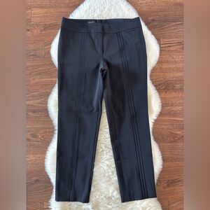 ESCADA Tapered Leg Black Carrier Pants Trousers 44/ US 14